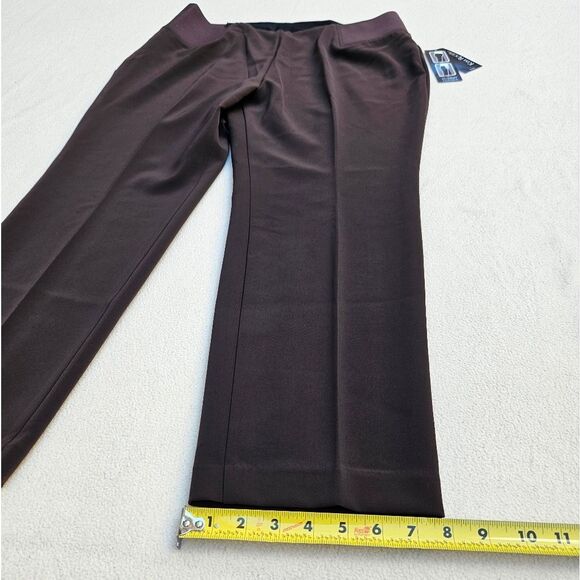 Kim Rogers Tummy Control Brown Dress Pants Size 14 - Picture 4 of 10